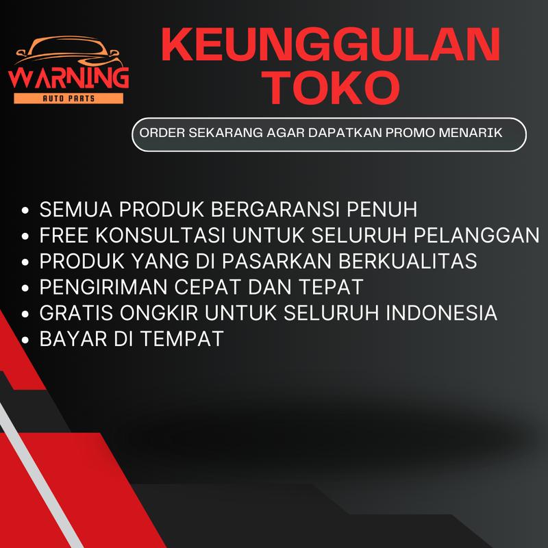 l Terlaris No.1 l Wiper Mobil Quad 4 Karet Blade Bonus 7 Item 1 Set Kiri dan Kanan Universal Semua Jenis Mobil Pembersih Kaca Depan Kendaraan WARNING AUTO PARTS 6