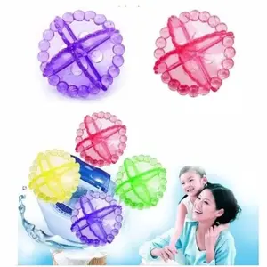 COD ∣ 5 Pcs Bola laundry ball karet rubber alat bantu pembersih baju mesin cuci / Bola Karet Pembersih Pakaian Anti Kusut Reusable Untuk Mesin Cuci
