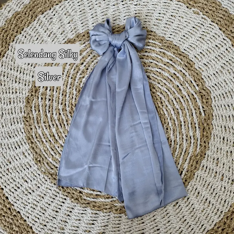 Selendang Silky Panjang Murah Bali Kain 7
