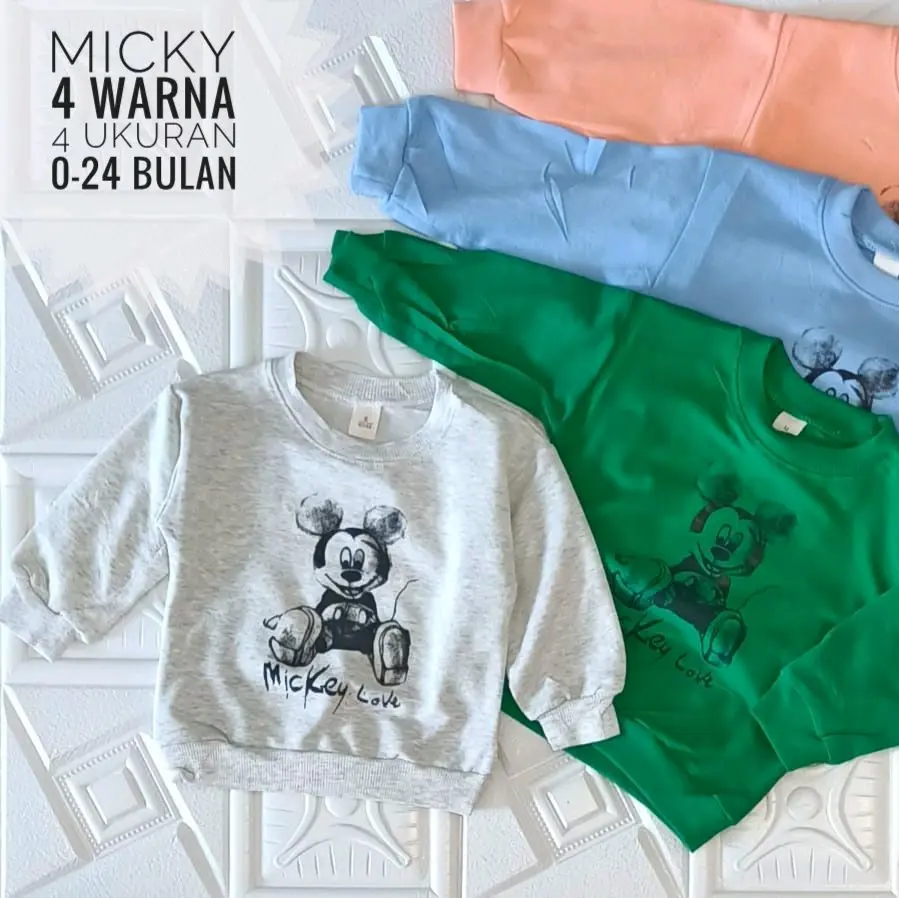 SWEATER MICKEY_ANAK KARAKTER