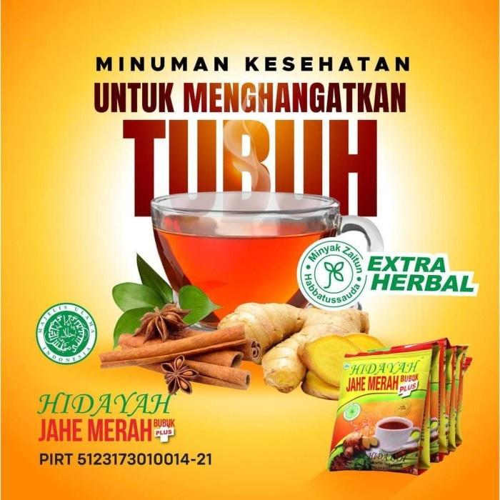 HIDAYAH - Jahe Merah Hidayah Renceng Isi 12 Sachet 4