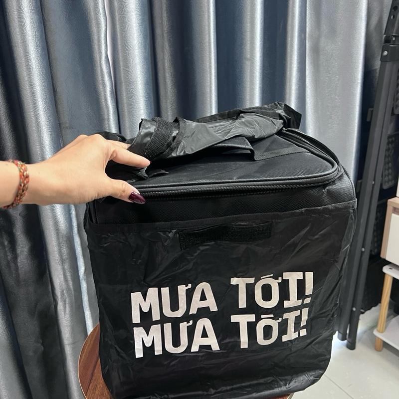 (XẢ KHO) ÁO MƯA TÚI GIAO HÀNG BEAMIN (Không kèm túi giữ nhiệt) 7