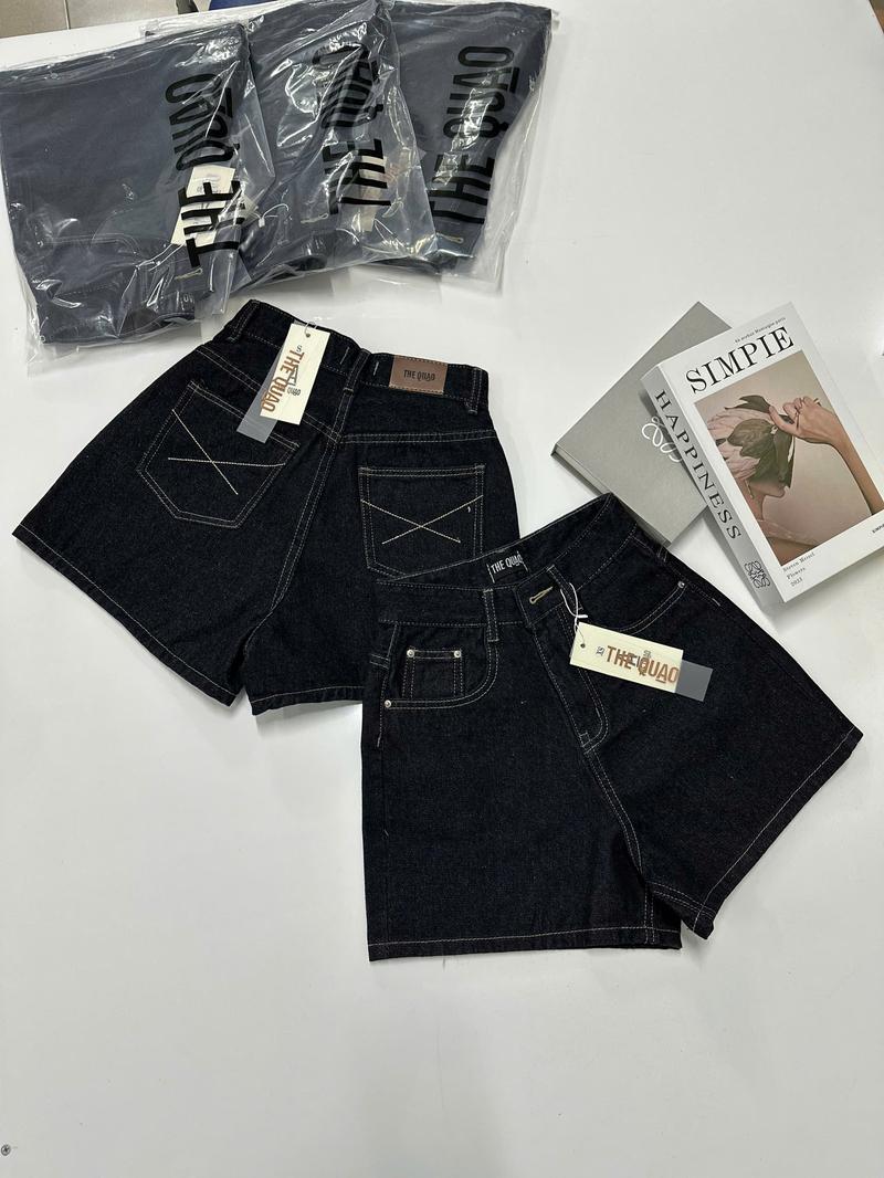 Product Introduction of THE QUẠO - Quần Short Jean Nữ Lưng Cao Thêu Túi Sau S1203_614 29