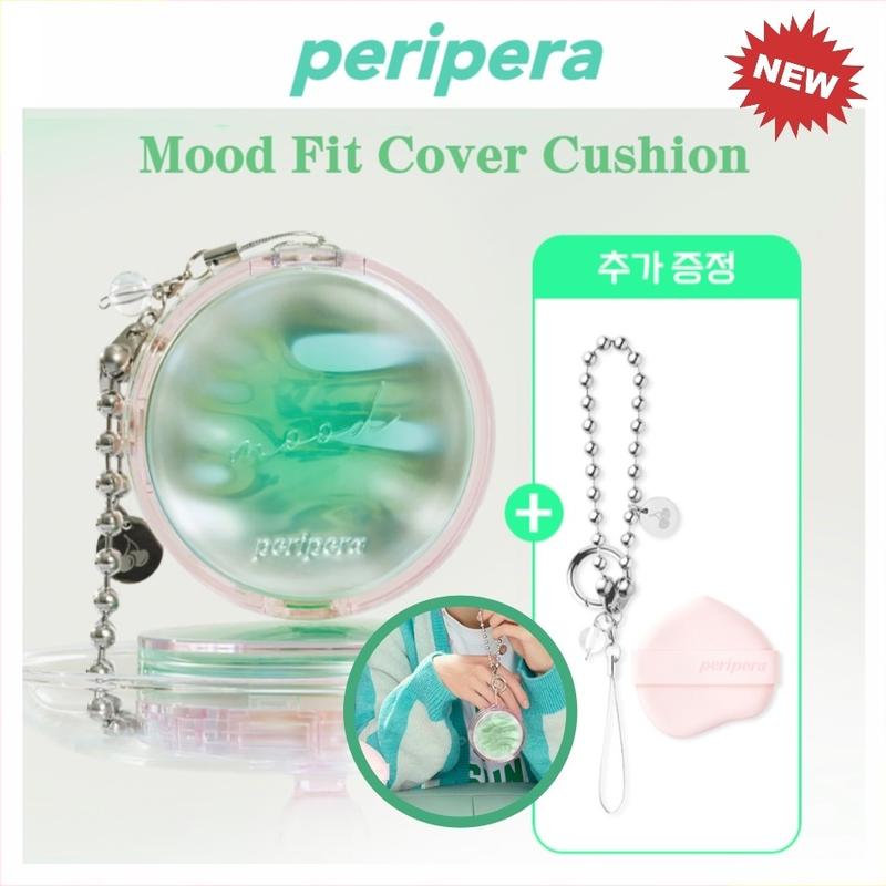 Phấn Nước Che Phủ Cao Peripera Mood Fit Cover Cushion SPF 50+ PA++++ Soda Café Collection