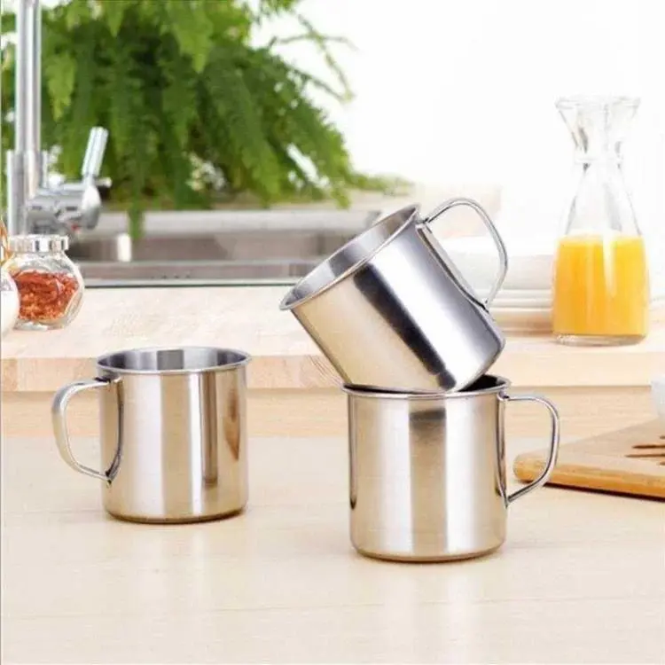 Paket GELAS MUG Stainless 7 CM 6pcs 2