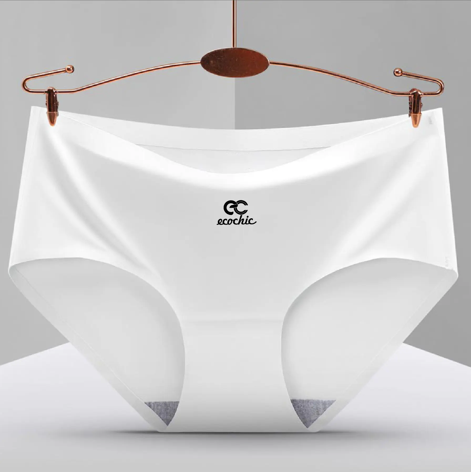 Set Hộp 4 Quần Chip ECOCHIC A699 Quần Lót Không Lộ Viền Chất Đúc Su Non Co Giãn Thoải Mái Women