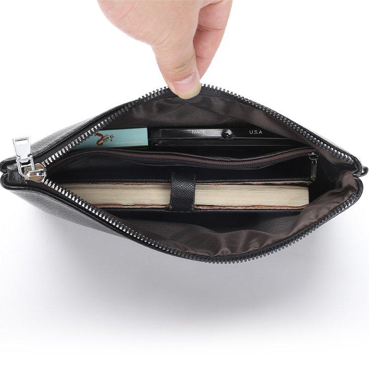 Product Introduction of Zipper Men's Bag One Size Clutch PU 6