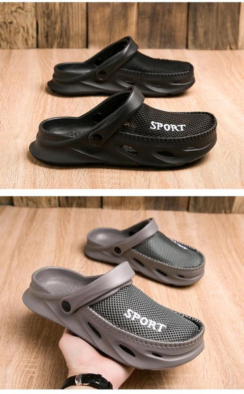 Product Introduction of Men's Anti Slip Thick Soled Sports and Leisure Beach Sandals for Outdoor Wear with Slippers Male Summer Sandals Comfortable 16