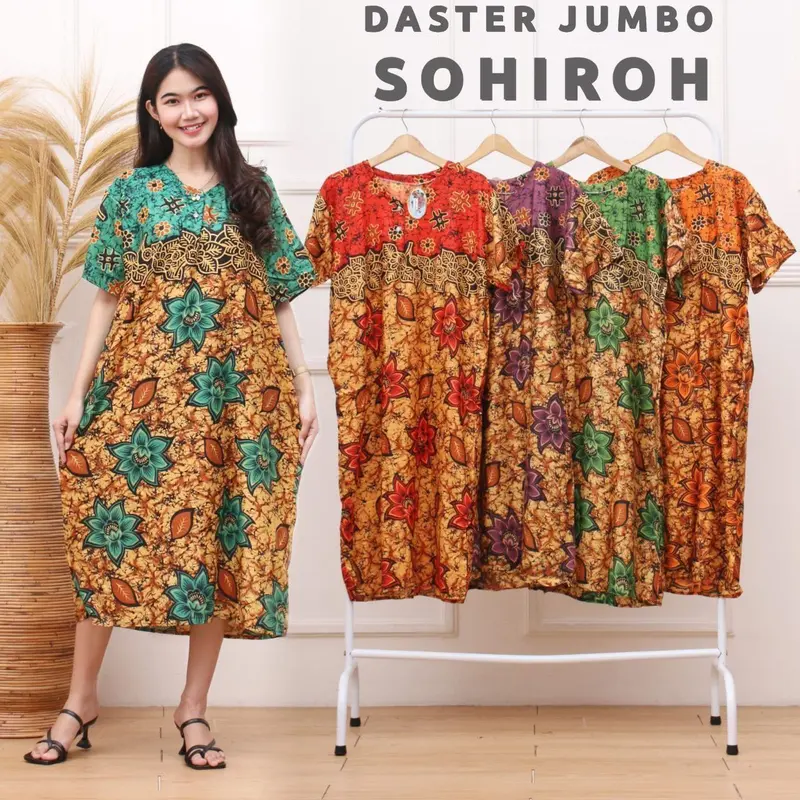 PAKET USAHA DASTER JUMBO 3PCS CUMA 70RIBUAN LD 120-130cm PB 120cm MUAT 85KG BUSUI FRIENDLY MOTIF TERBARU MOTIF RANDOM WARNA RANDOM 5