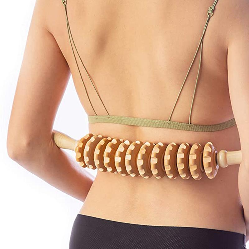 Product Introduction of Dụng Cụ Mát Xa Con Lăn Bằng Gỗ, Giải Phóng Cơ Thủ Công, Giúp Giảm Cellulite Và Điểm Kích Hoạt, Dụng Cụ Tập Cơ Thủ Công 26