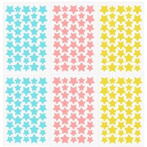 Parche cubre-acné en forma de estrella, 240 piezas/set Parches faciales de animadora, Pegatinas faciales para mujeres atletas, Accesorios deportivos, Cuidado de la salud
