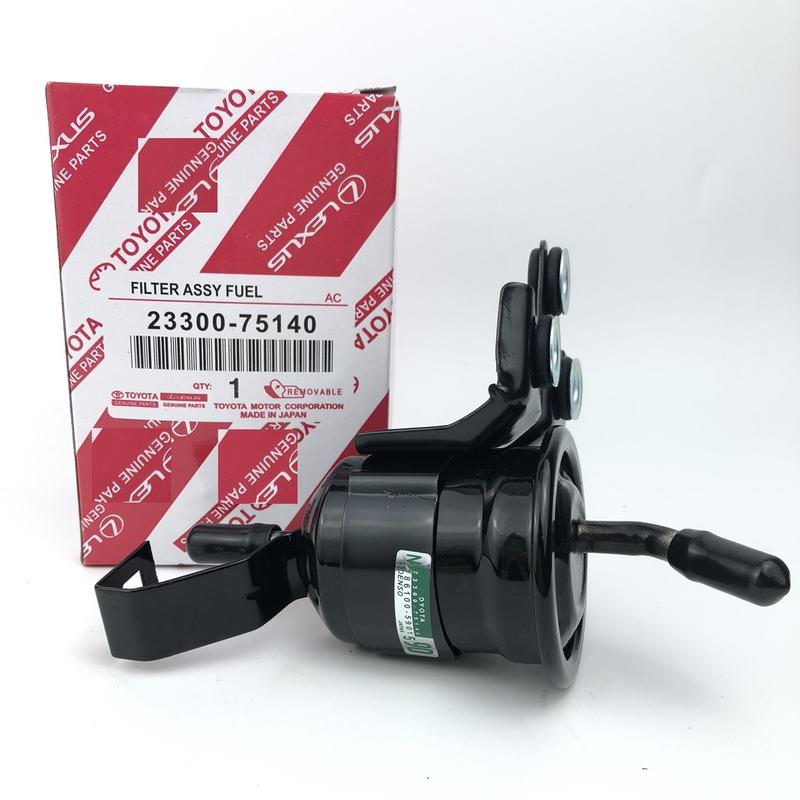 Lọc xăng có pát loại A (lọc nhiên liệu trong khoang động cơ) xe toyota Innova, Fortuner, Hilux MÃ SP: 23300-75140 0