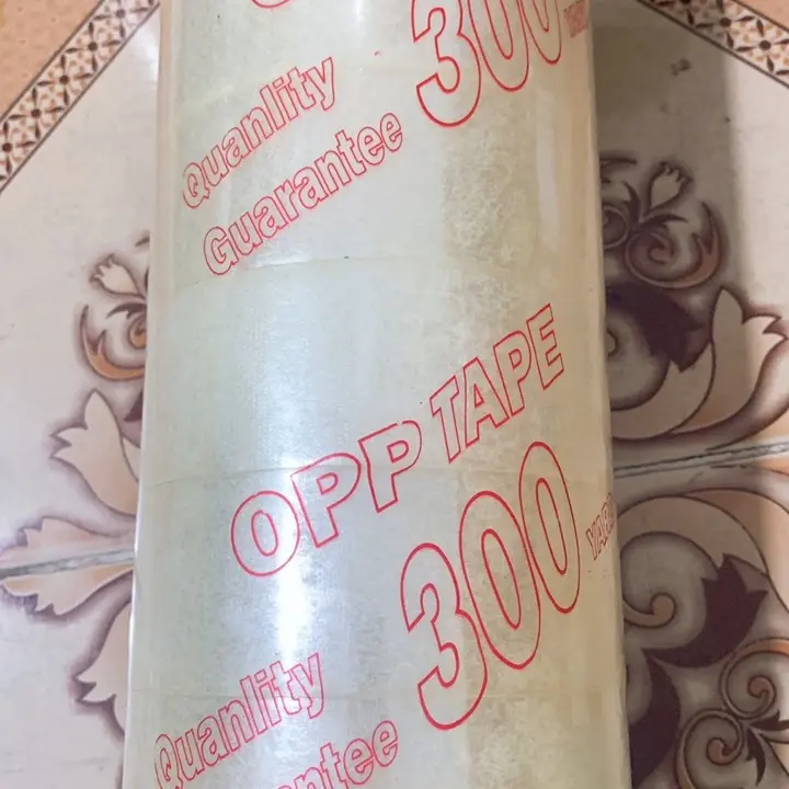 6 Cuộn Băng Keo Trong/ Đục 300 Yard Bản 5cm, Cân Nặng 2kg 7