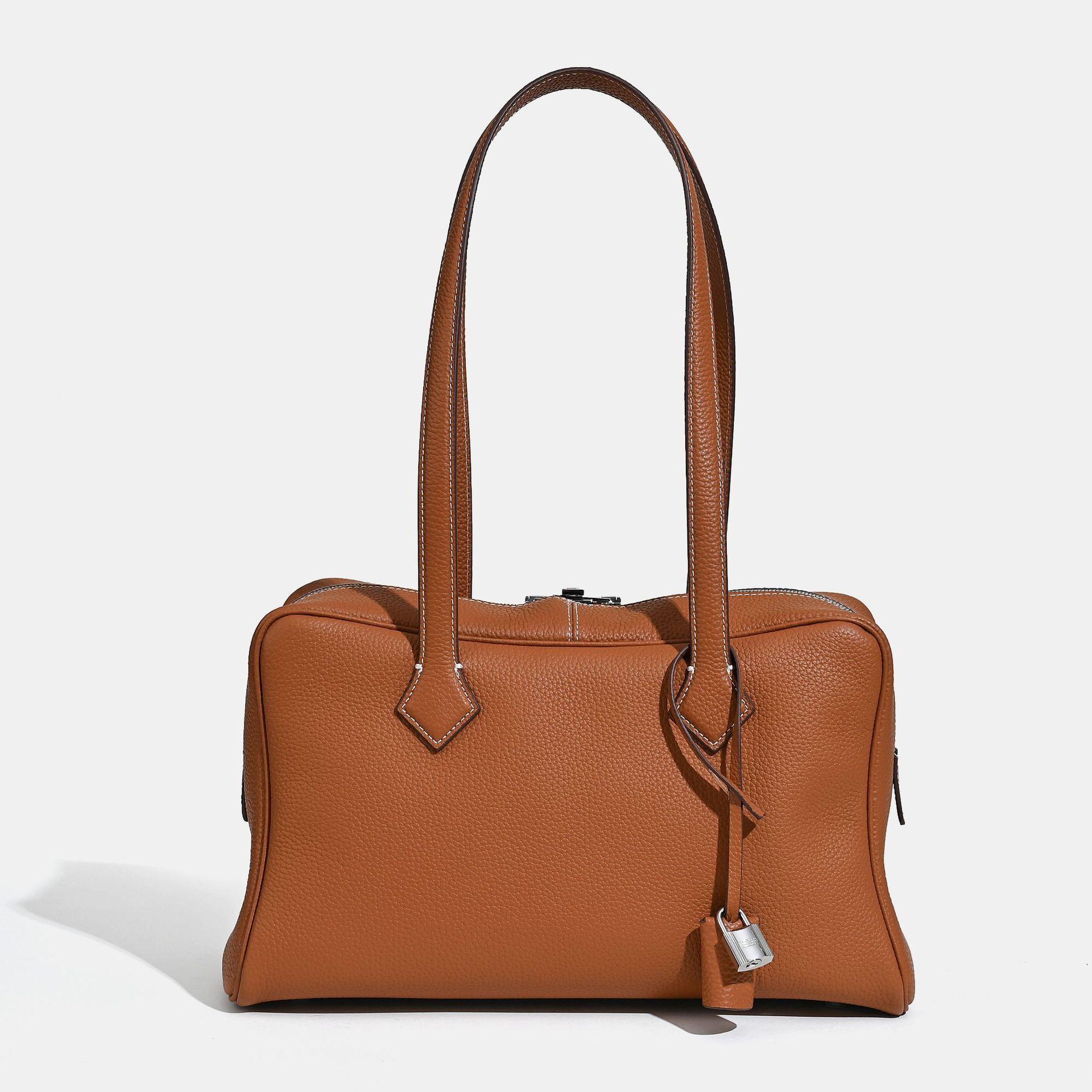 Sosialita Vanny Medium Genuine Leather Bag Tas Kulit Asli Tas Wanita Shoulder Bag Handbag Boston Bag