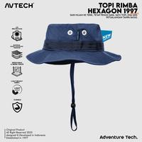 Gambar AVTECH - Topi Rimba Outdoor Adventure Quickdry Unisex Dewasa All Size - TOPI RIMBA HEXAGON 1997 - Navy dari Avtech Adventure Technology Kota Administrasi Jakarta Timur 5 Tokopedia