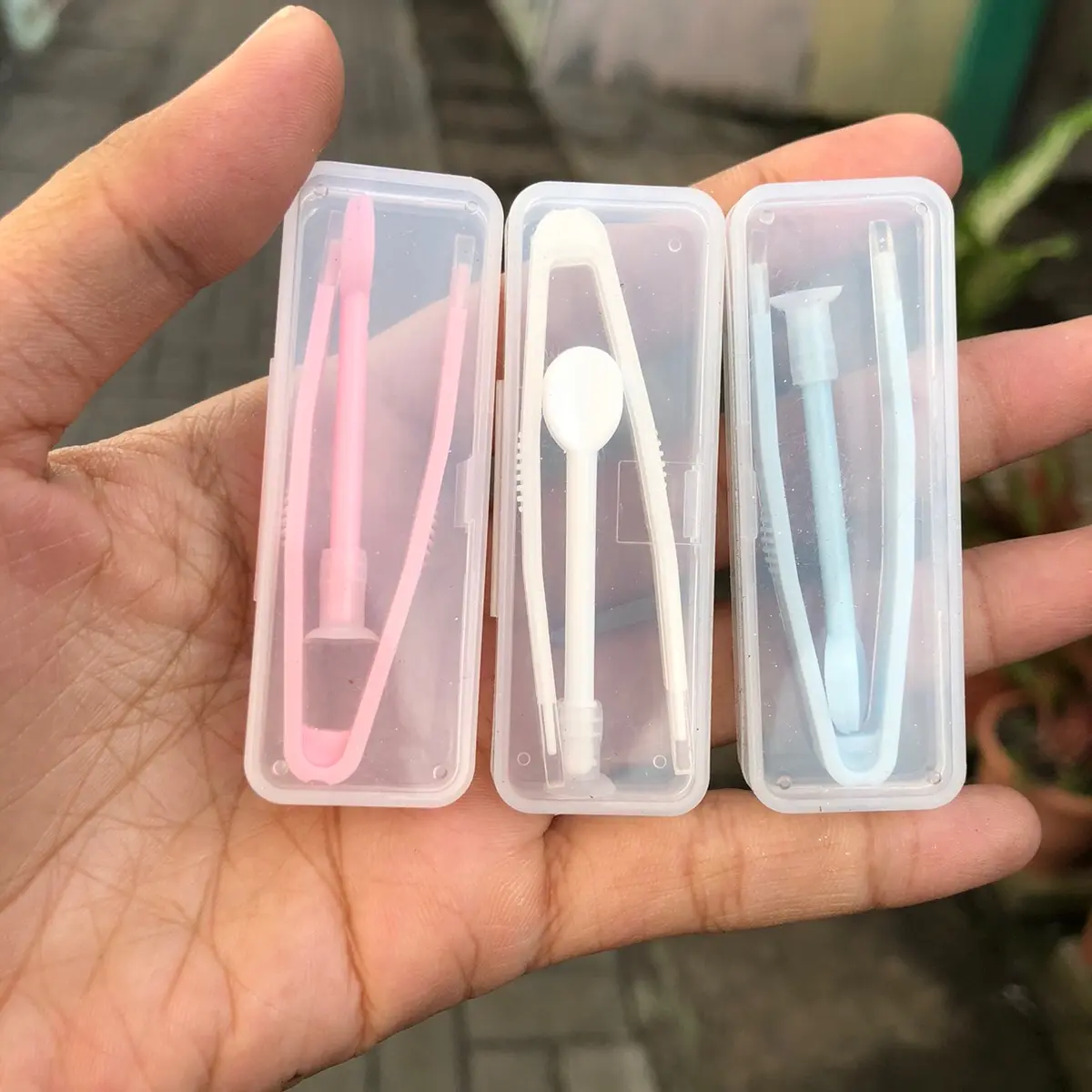 Penjepit softlens jepit alat pasang softlens murah
