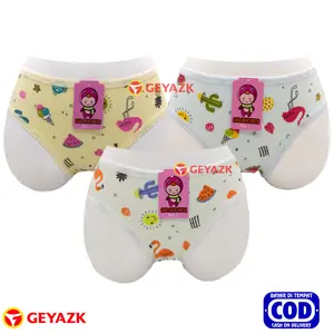 6 Pcs Celana Dalam Anak Perempuan Motif Bahan Tebal Dan Lembut Fashion