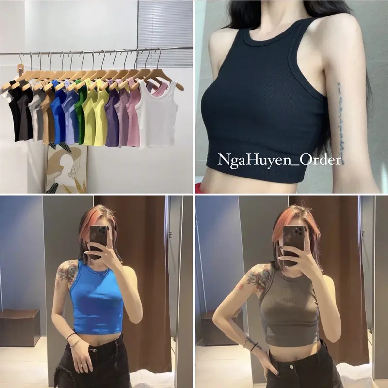 Áo ba lỗ nữ nhiều màu sắc 0