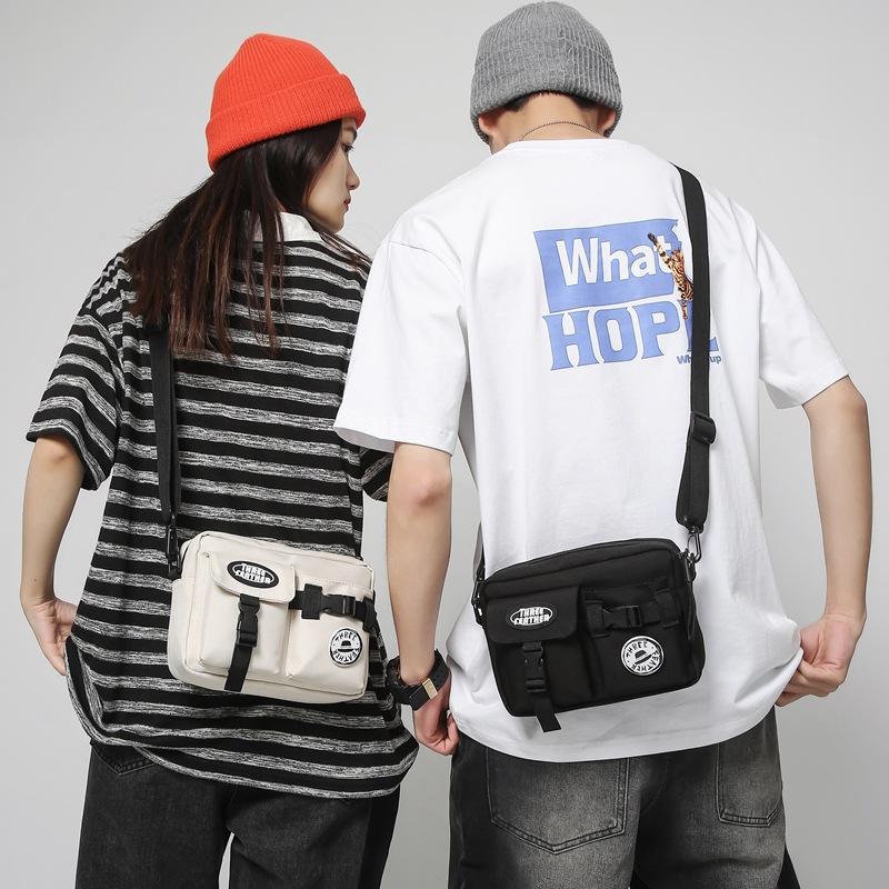 Túi đeo vai nam nữ vải canvas, phong cách đường phố T11 Bag Đeo Chéo 8