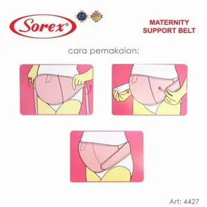 Korset Penyangga Perut Ibu Hamil atau Korset Hamil Sorex  / Stagen Maternity Corset Support Belt Corset Hamil