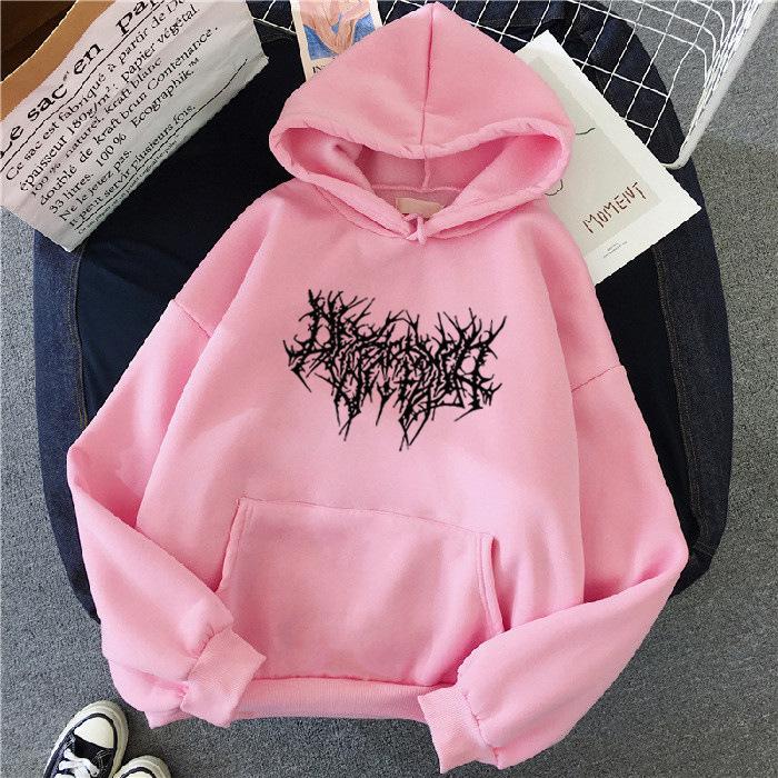 Product Introduction of 2023 Southeast Asia Hooded Sweater Women's Autumn New Korean Style Loose Women's Top Versatile Simple Student Fleece-lined 7