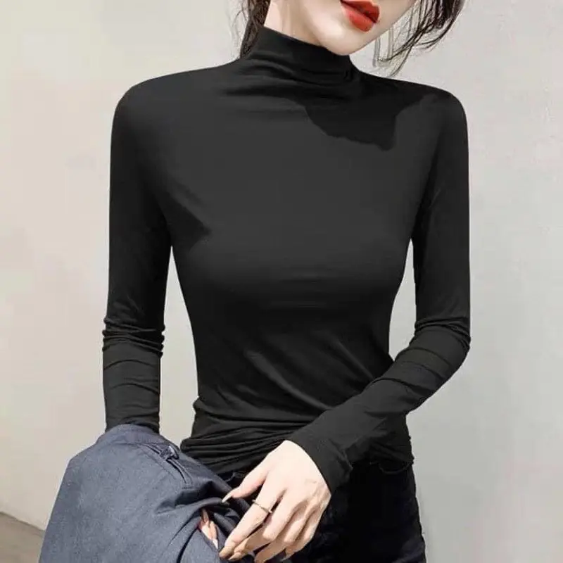 Combo 2áo giữ nhiệt lót nỉ cổ 3p co giãn thoải mái ấm áp 0