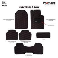 Gambar Karpet Universal 7D XPANDER NEW 3 Baris Promate Leather Carmat Bahan Kulit Garansi - Red Magma - Maroon dari bohlamhid Kota Tangerang 4 Tokopedia
