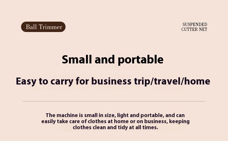 Product Introduction of New Mini Fur Ball Trimmer Household Rechargeable Lady Shaver Digital Display Clothing Hair Remover Portable Depilation Ball 14