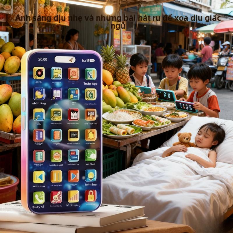 ? Điện thoại trẻ em thông minh – máy học đa chức năng, nhạc sống động. Kích…