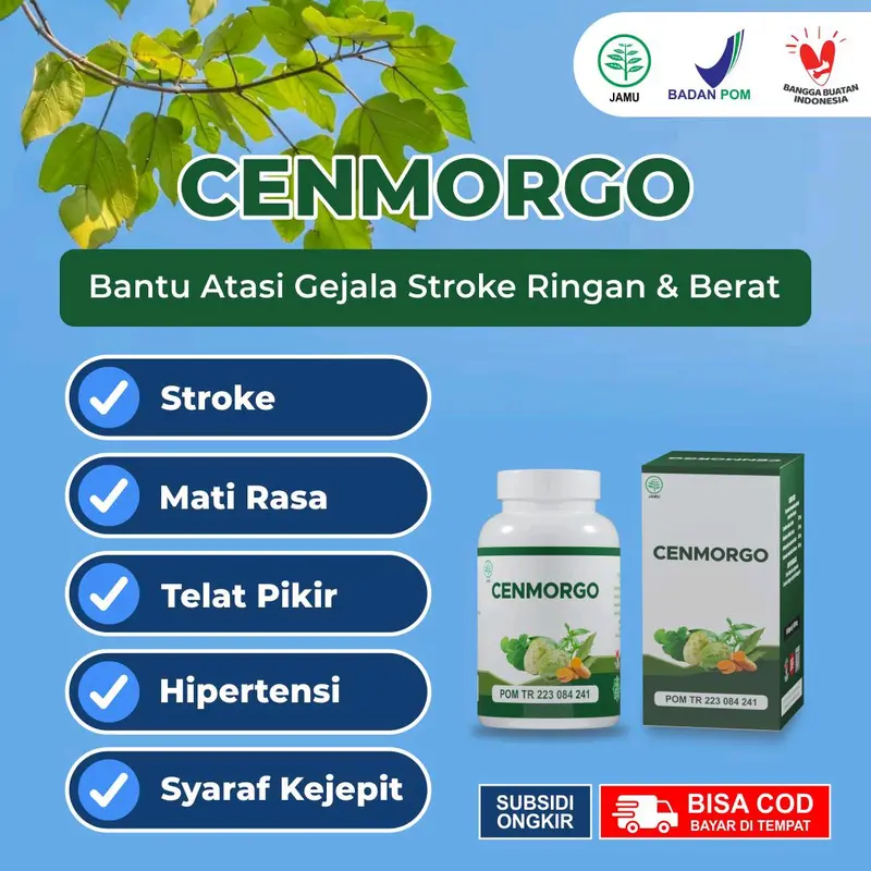 Stroke Herbal Cenmorgo 0