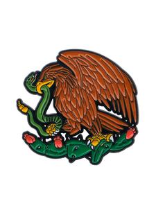Broche de Águila Mexicana con Serpiente, Diseño de Dibujos Animados, Accesorio para Mochila y Ropa, Regalo Perfecto para Amigos, Uso para Todas las Estaciones