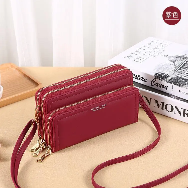 Dompet Tas Selempang Bahu Wanita Cewe Ibu Remaja Clutches Fasion Kondangan Pesta Multifungsi 5
