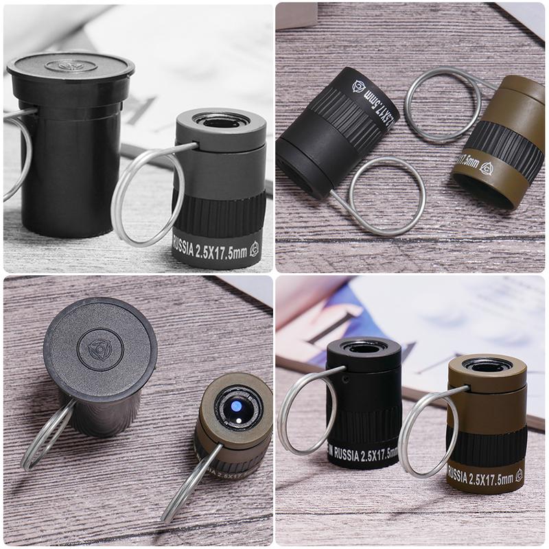 Product Introduction of 2.5X17.5MM HD Eye Protection Mini Telescope Single-Tube Telescope With Finger Buckle #471826 58