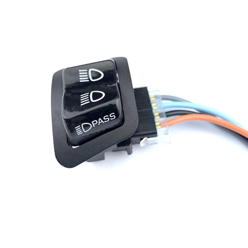 Công tắc passing sh kèm rắc nháy đèn pha lắp cho các dòng xe như wave a 110, rsx 110, ab, vision, blade, lead....