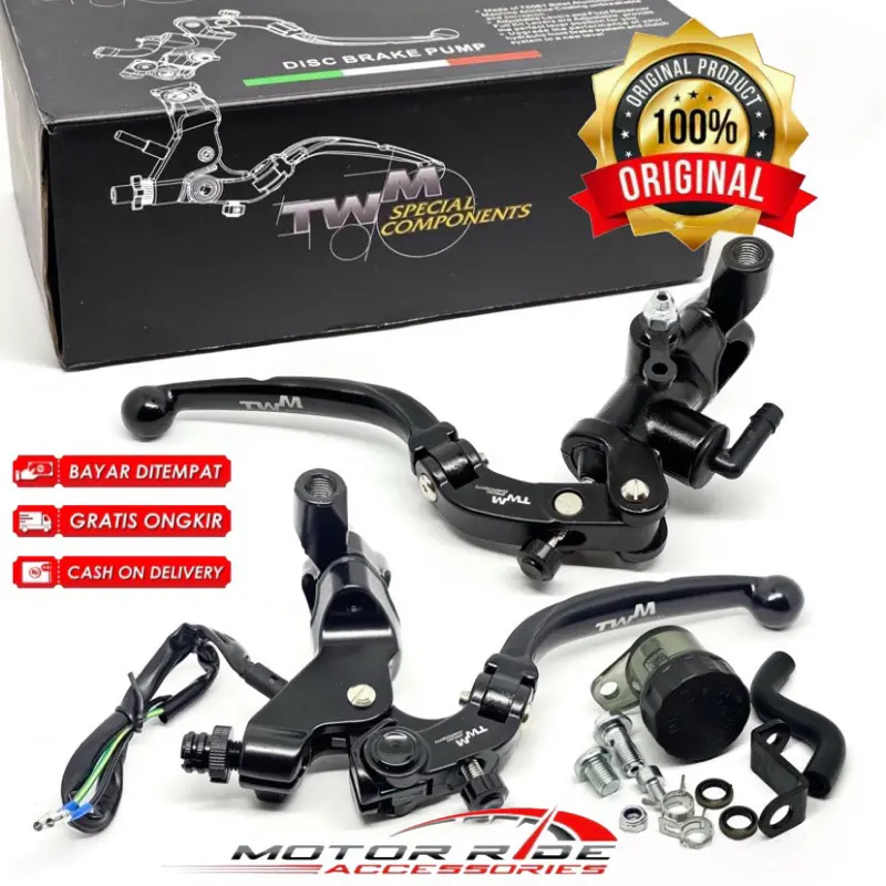 MASTER REM IMPORT TWM NEW MODEL UNIVERSAL UNTUK SEMUA MOTOR, BEAT SCOOPY VARIO MIO SOUL DLL {Modern Motoshop}