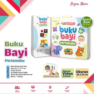 Buku Bayi Pertamaku (Boardbook Berfitur) - Ziyadbooks - Dizen Store