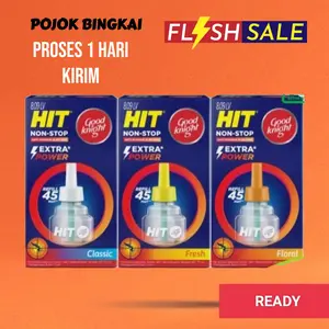 HIT Good Knight Xpress Refill 45 Hari Good Knight Isi Ulang / Obat Nyamuk Refil Cair Mouse Ramah Lingkungan