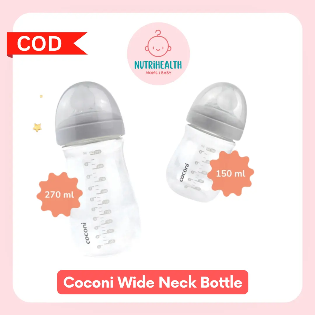 COCONI Wide Neck Baby Bottle | Botol Susu Dot Bayi
