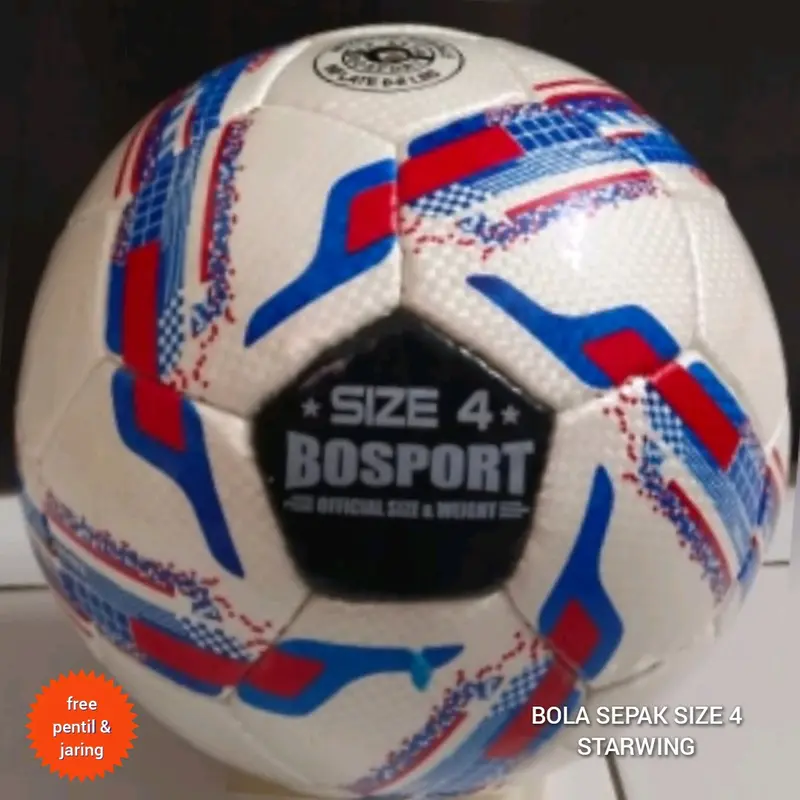 Bola Sepak Size 4 Bahan Starwing / Bola Sepak Murah / Gratis Pentil dan Jaring 5