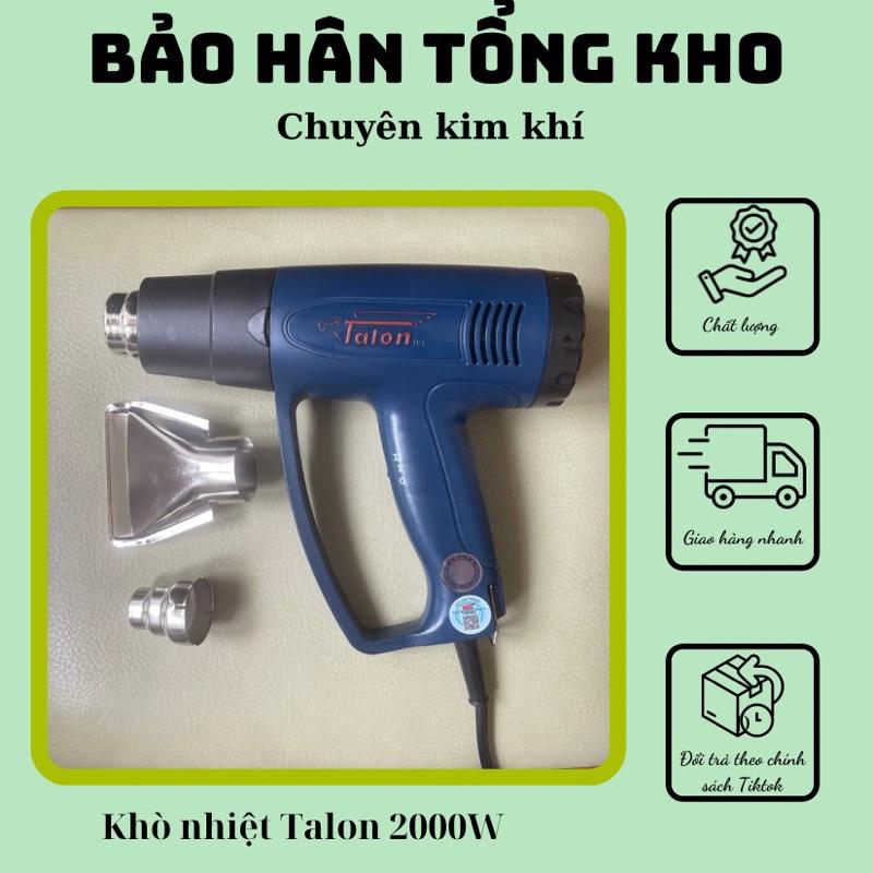  Máy khò nhiệt 2000 W khò hơi nóng cầm tay mini bọc màng co giỏ quà tết dán decan ô tô xe máy 