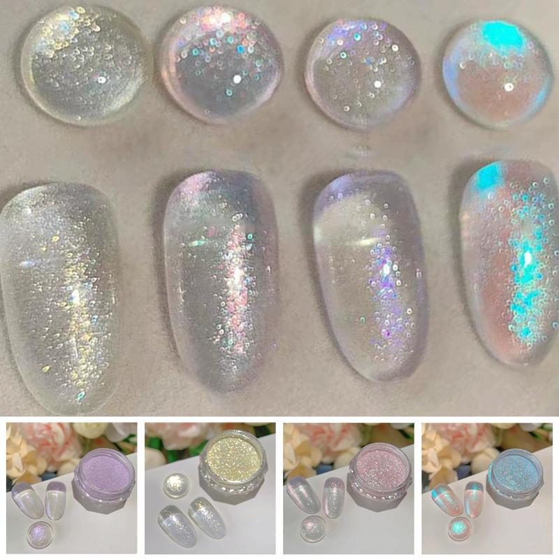 Product Introduction of Nail Powder Glitter Vibrant Color Choices High Quality Easy Application Multi-Use Nail Art Decor 18