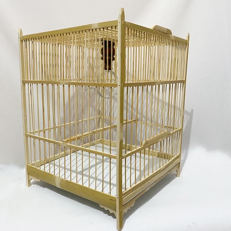 Khung Lồng Chim Chào Mào Khung Lồng Ép Mộc Tự Lắp Ráp Dễ Dàng Kèm Đầy Đủ Phụ Kiện