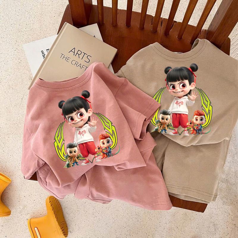 (HOT) Sét Bộ Natra Cho Bé Trai Và Bé Gái Chất Vải Tici - Hottrend Hè 2025 Cotton 3
