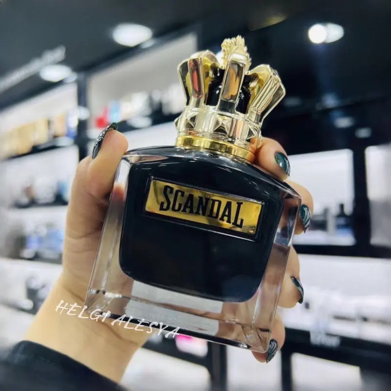 Parfum Pria Scandal Pour Homme 100ml Parfum Cowok (with box) 0