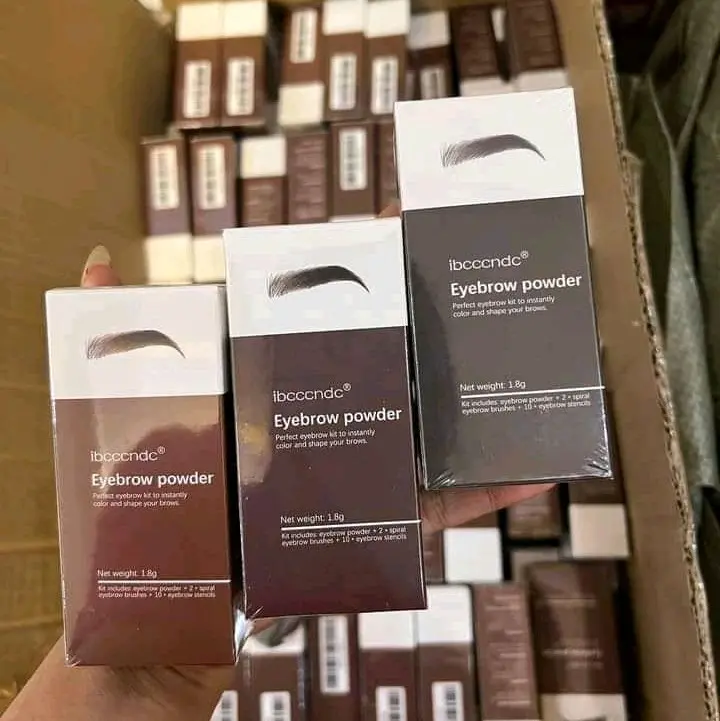 ( READY STOK ) ibccndc Eyebrow Magic stamp Original Cetakan alis instan Bedak alis Eyebrow powder Waterproof