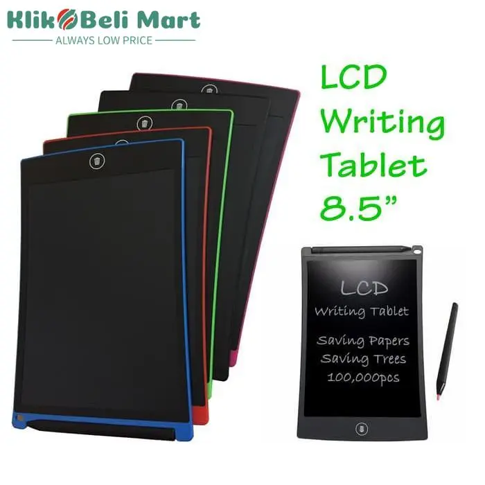[KBM] LCD Drawing Board 8,5 Inch Papan Tulis Writing Tablet Gambar Magic Pad