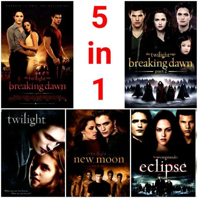 KASET DVD FILM TWILIGHT BREAKING DAWN LENGKAP 5 KASET DVD 1