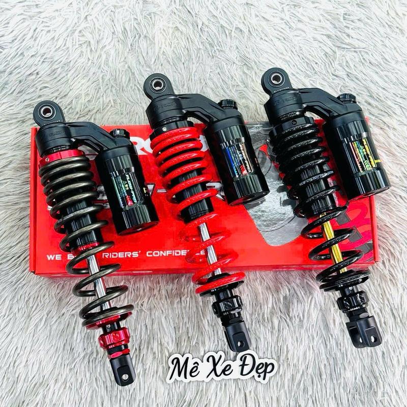 Phuộc RCB Flow Pro Vario Vario125/150/160 Click Vision Shmode Wave Future Dream AB125/150 Sirius Jupiter- 2 tăng chỉnh -chính hãng RCB - phụ kiện thay thế -cao 330mm chính hãng rcb-phụ kiện thay thế giảm sốc Phụ Tùng