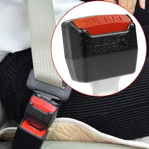 Universal Car Seat Belt Clip Black Extender Safety Belts Plug