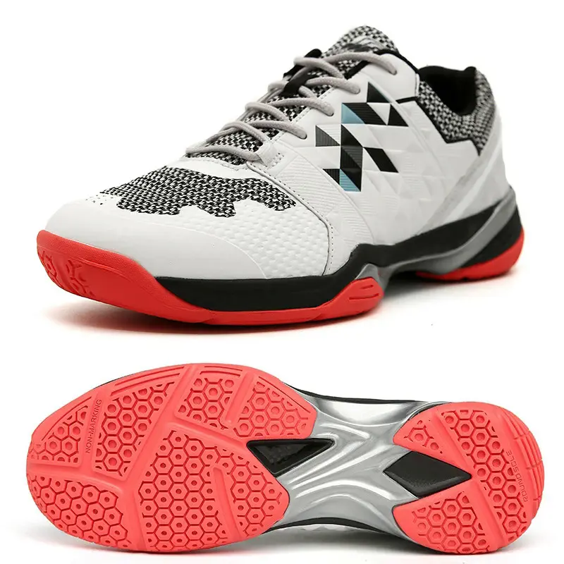 Giày Cầu Lông Chuyên Nghiệp, Hàng Mới Về, Cỡ Lớn 36-45, Chống Trượt, Giày Tennis, Trọng Lượng Nhẹ, Thích Hợp Cho Cầu Lông Và Bóng Chuyền, Giày Thể Thao Bóng Chuyền Nam, [Chuyển Hàng Ngay] Sneaker Sport